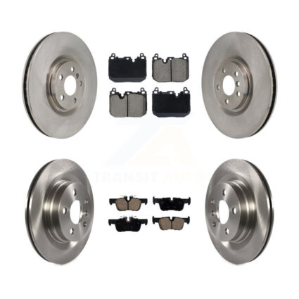Front Rear Disc Brake Rotors And Ceramic Pads Kit (6Pc) For Mini Cooper Countryman K8C-103803