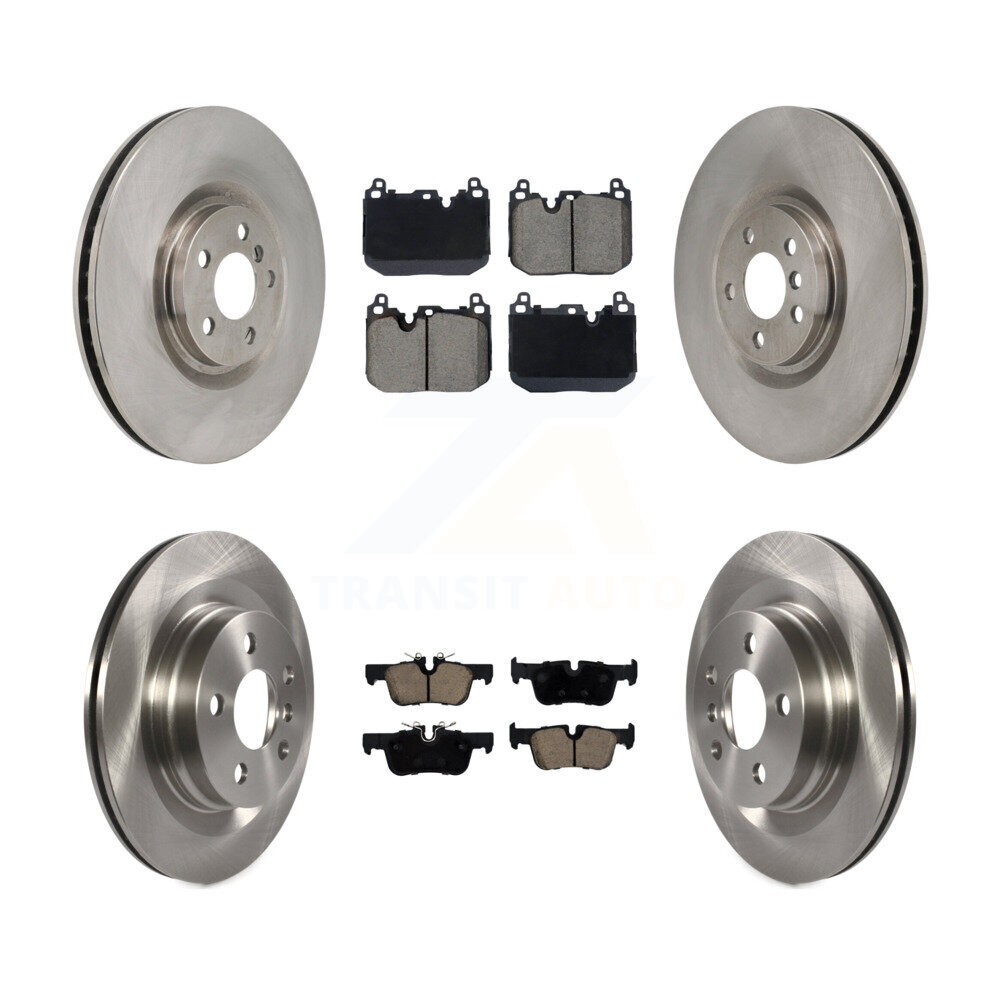 Front Rear Disc Brake Rotors And Ceramic Pads Kit (6Pc) For Mini Cooper Countryman K8C-103803