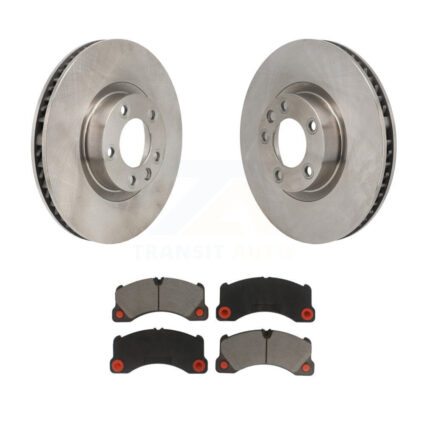 Front Disc Brake Rotors And Ceramic Pads Kit For Volkswagen Touareg Porsche Cayenne K8C-103805