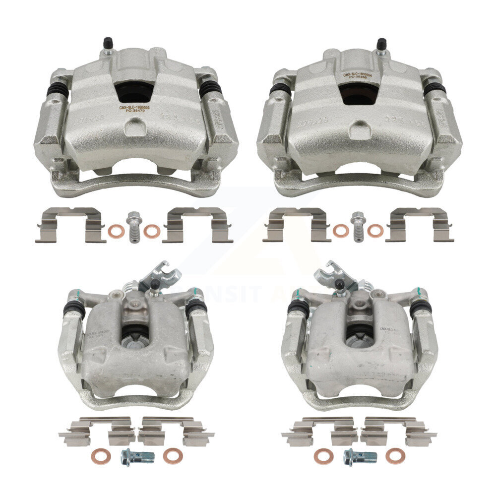 Front Rear Disc Brake Caliper Left Right Side (Driver Passenger) Kit For Chevrolet Cruze KBC-100029