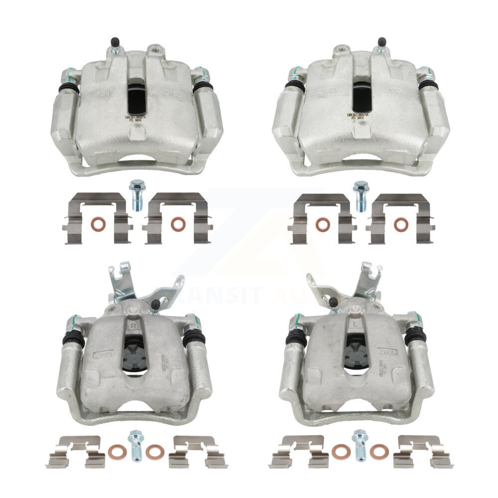 Front Rear Brake Caliper Left Right (Driver Passenger) Kit For Chevrolet Malibu Limited KBC-100086