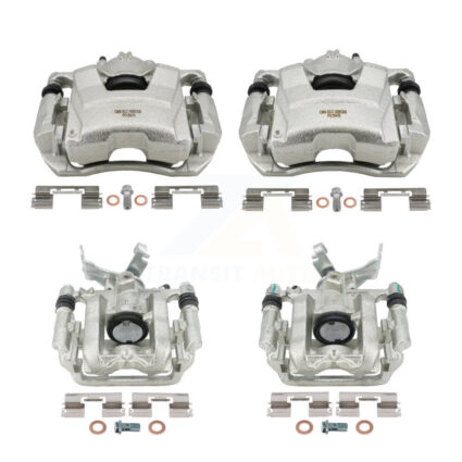 Front Rear Disc Brake Caliper Left Right Side (Driver Passenger) Kit For Chevrolet Sonic KBC-100089