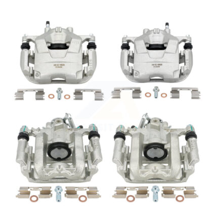 Front Rear Brake Caliper Left Right Driver Passenger Kit For Chevrolet Cruze Orlando Volt KBC-100090