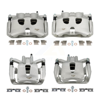 Front Rear Disc Brake Caliper Left Right Side (Driver Passenger) Kit For Ford F-150 KBC-100094