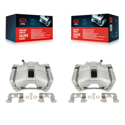 Front Disc Brake Caliper Assembly Left Right Side (Driver Passenger) Kit For Honda Accord KBC-100110