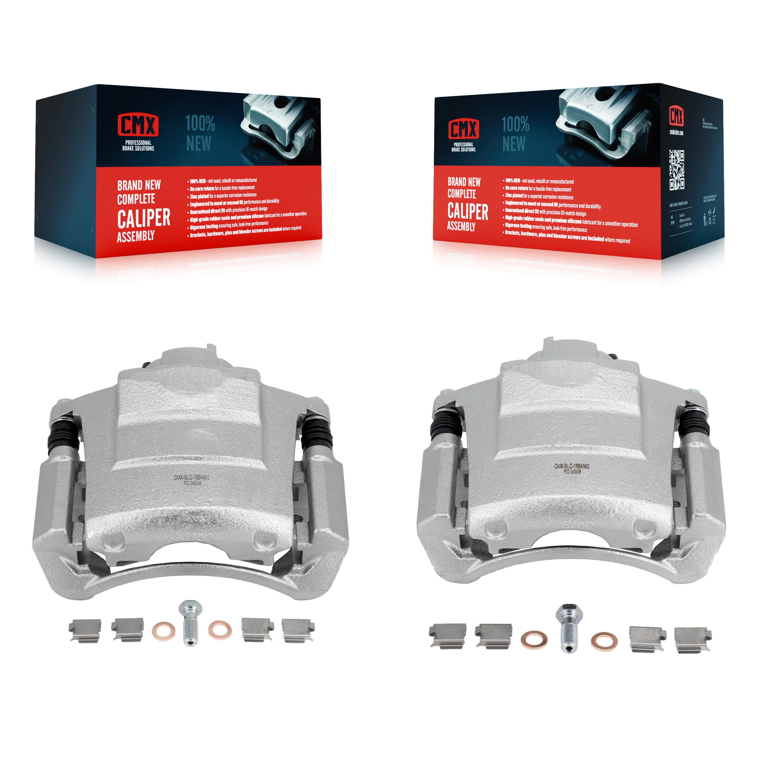 Front Brake Caliper Left Right Side Kit For Dodge Caravan Grand Chrysler Town & Country KBC-100148