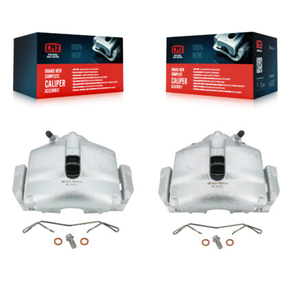 Front Brake Caliper Kit For Volkswagen Jetta Beetle GTI Audi Eos Golf Passat CC A3 TT KBC-100177
