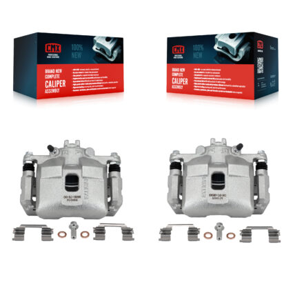 Front Brake Caliper Left Right Side (Driver Passenger) Kit For 2006-2011 Honda Civic 2.0L KBC-100179