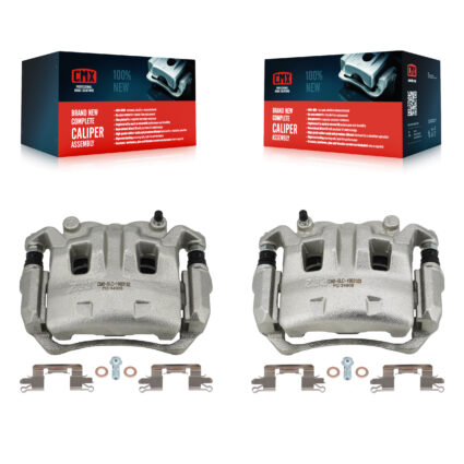 Front Brake Caliper Left Right (Driver Passenger) Kit For Nissan Frontier Suzuki Equator KBC-100183