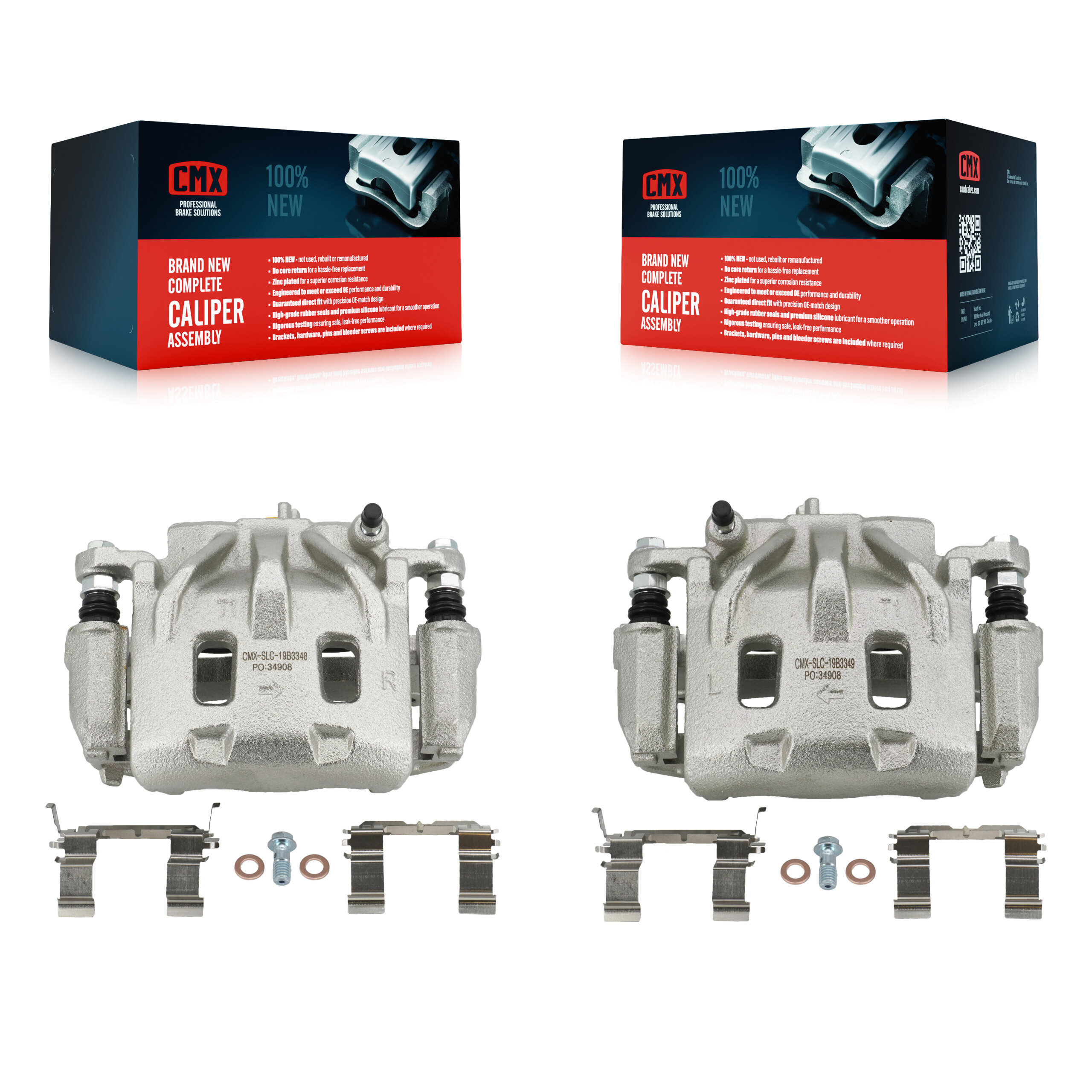 Front Brake Caliper Left Right Side Kit For Subaru Outback Forester Legacy WRX Tribeca B9 KBC-100186