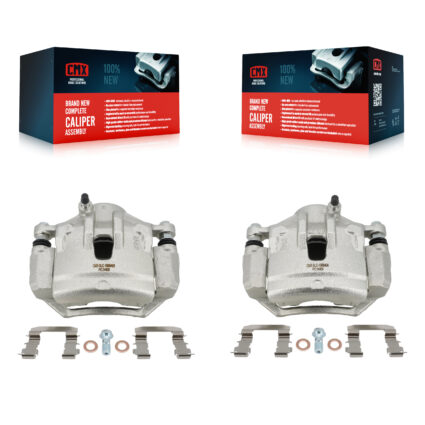 Front Brake Caliper Left Right (Driver Passenger) Kit For Hyundai Tucson Kia Sportage FWD KBC-100187