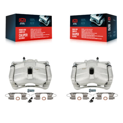 Front Disc Brake Caliper Left Right Side (Driver Passenger) Kit For Nissan Rogue Sport KBC-100193