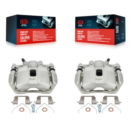 Front Brake Caliper Left Right (Driver Passenger) Kit For Honda Civic Fit Acura ILX CR-Z KBC-100200