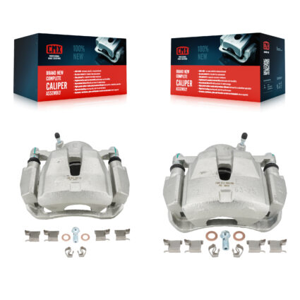 Front Brake Caliper Left Right Side (Driver Passenger) Kit For 2014-2015 Toyota RAV4 LE KBC-100236
