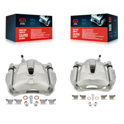 Front Brake Caliper Left Right Side (Driver Passenger) Kit For 2014-2015 Toyota RAV4 LE KBC-100237