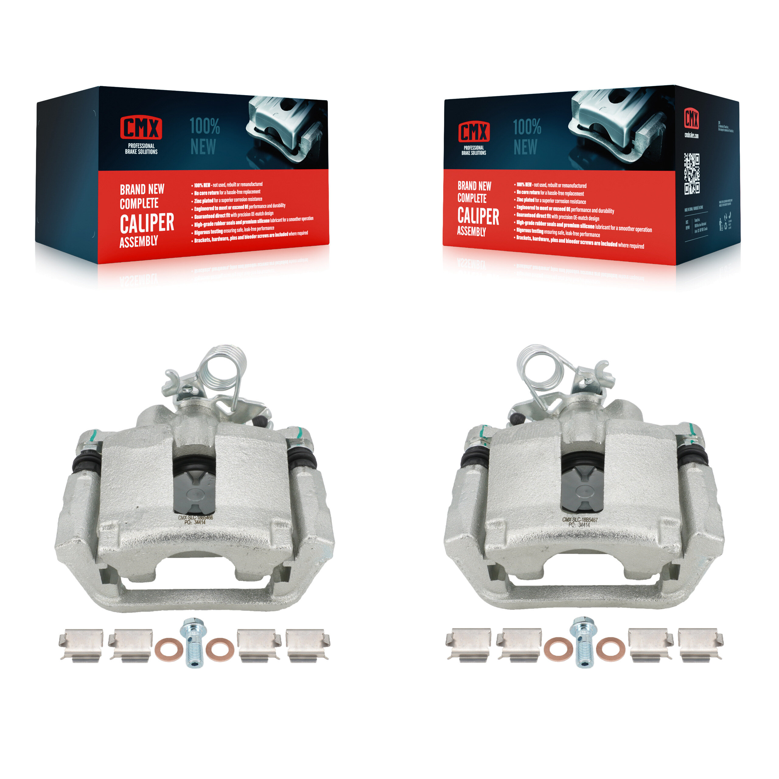 Rear Brake Caliper Kit For Ford Explorer Flex Taurus Police Interceptor Utility Sedan MKT KBC-100286