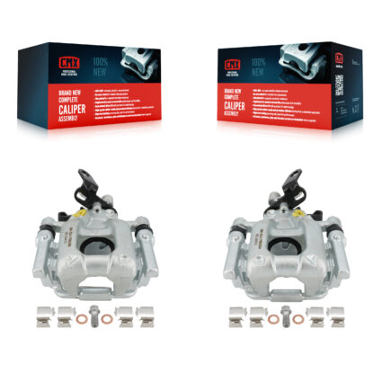 Rear Brake Caliper Kit For Volkswagen Jetta Golf Passat Beetle Audi GTI Eos A3 Quattro KBC-100310