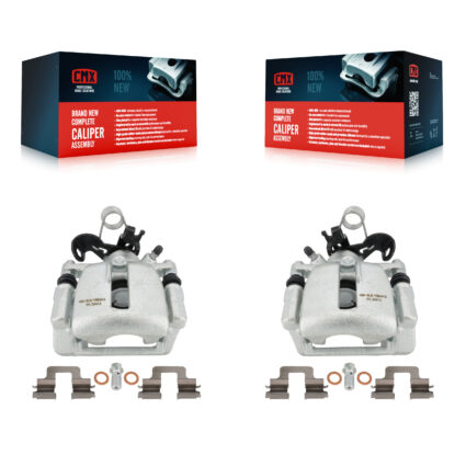 Rear Disc Brake Caliper Left Right Side (Driver Passenger) Kit For Audi A4 Quattro KBC-100329