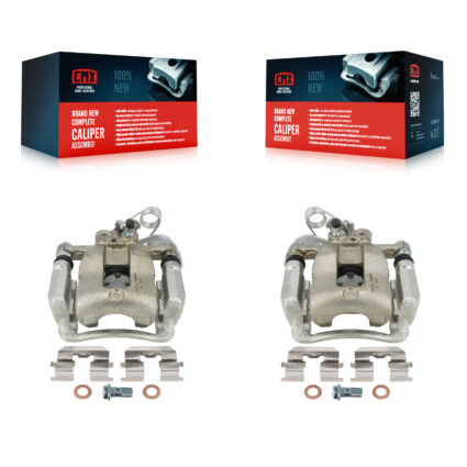 Rear Disc Brake Caliper Assembly Left Right Side (Driver Passenger) Kit For Kia Rio KBC-100332