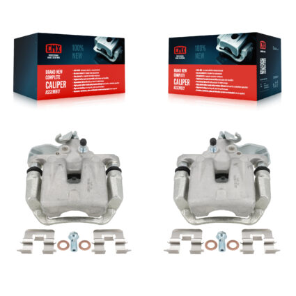 Rear Disc Brake Caliper Left Right Side (Driver Passenger) Kit For 2014-2018 Kia Soul KBC-100432