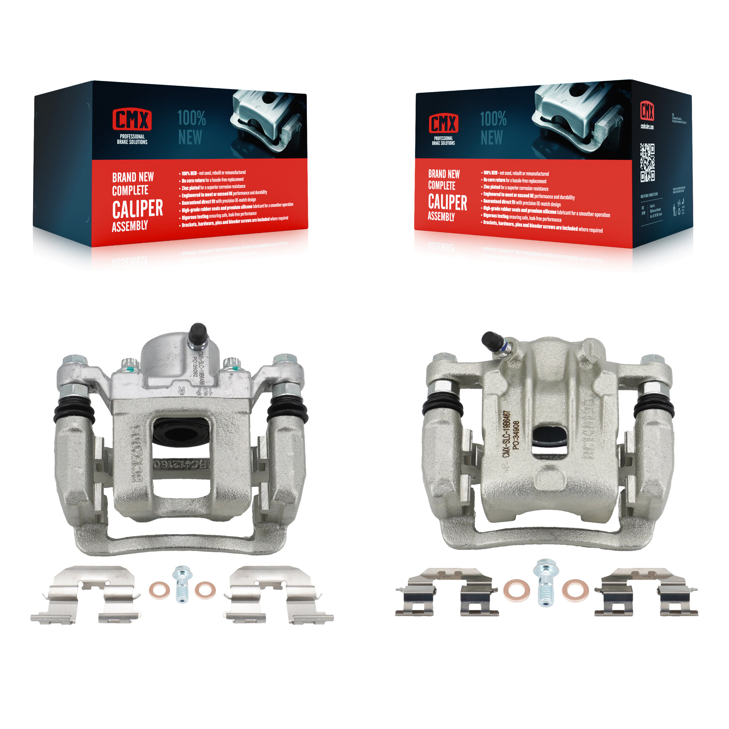 Rear Disc Brake Caliper Left Right Side Kit For Kia Optima With Manual Parking KBC-100433