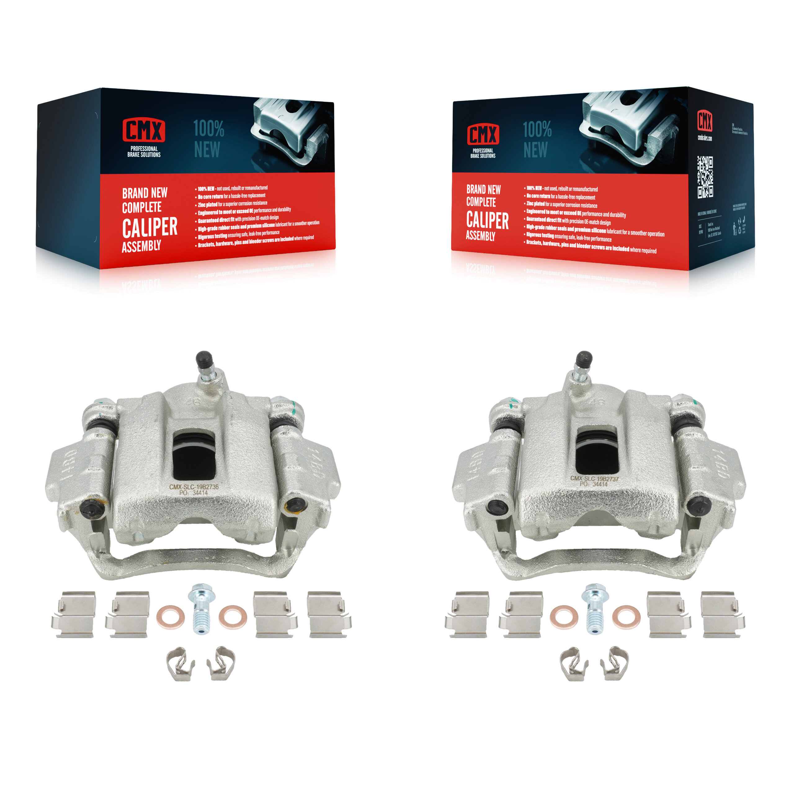 Rear Disc Brake Caliper Left Right Side Kit For Toyota 4Runner Lexus GX460 Sequoia GX470 KBC-100438