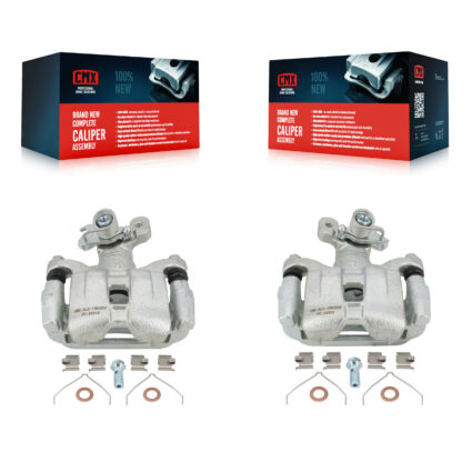 Rear Disc Brake Caliper Left Right Side (Driver Passenger) Kit For 2003-2005 Mazda 6 KBC-100446