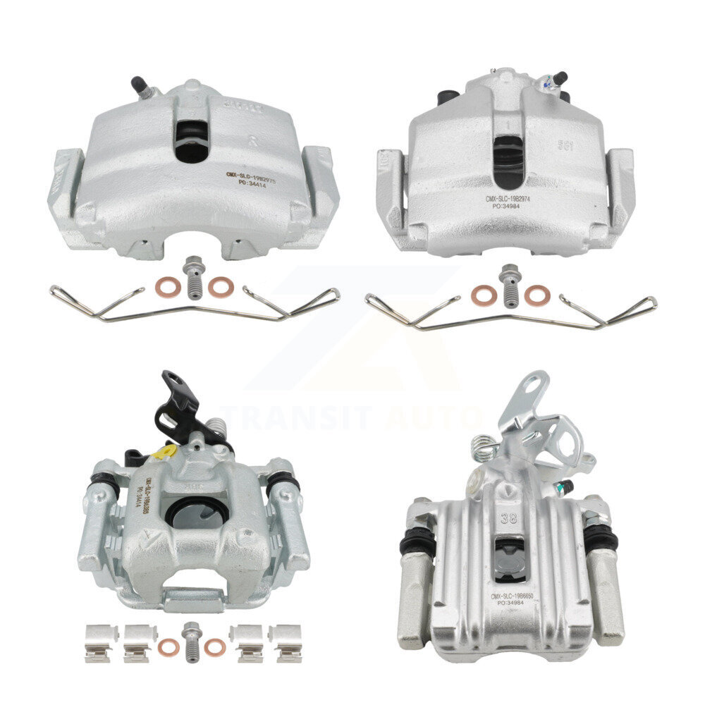Front Rear Disc Brake Caliper Kit For Volkswagen Jetta With 272mm Diameter Rotor KBC-100460