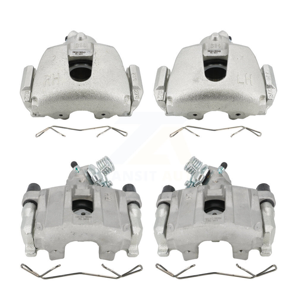 Front Rear Disc Brake Caliper Left Right Side (Driver Passenger) Kit For Mazda 3 Sport KBC-100492
