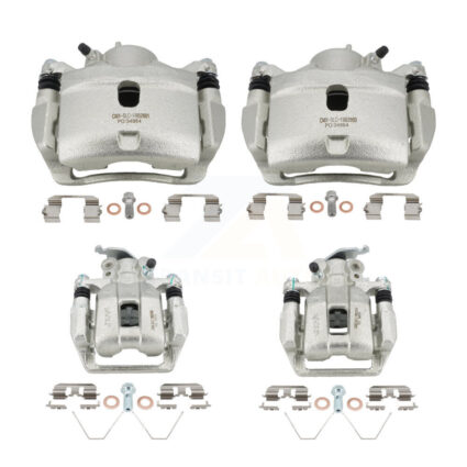 Front Rear Disc Brake Caliper Left Right Side (Driver Passenger) Kit For Honda Accord KBC-100499