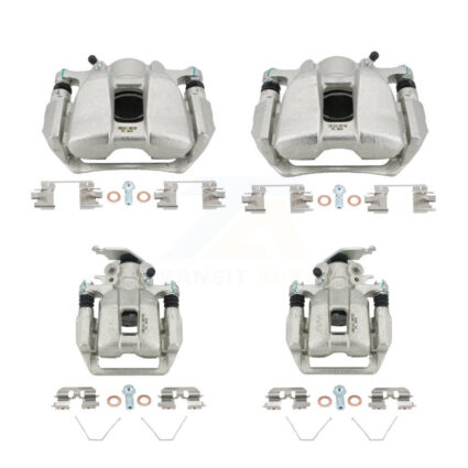 Front Rear Disc Brake Caliper Left Right Side (Driver Passenger) Kit For Honda Accord KBC-100505