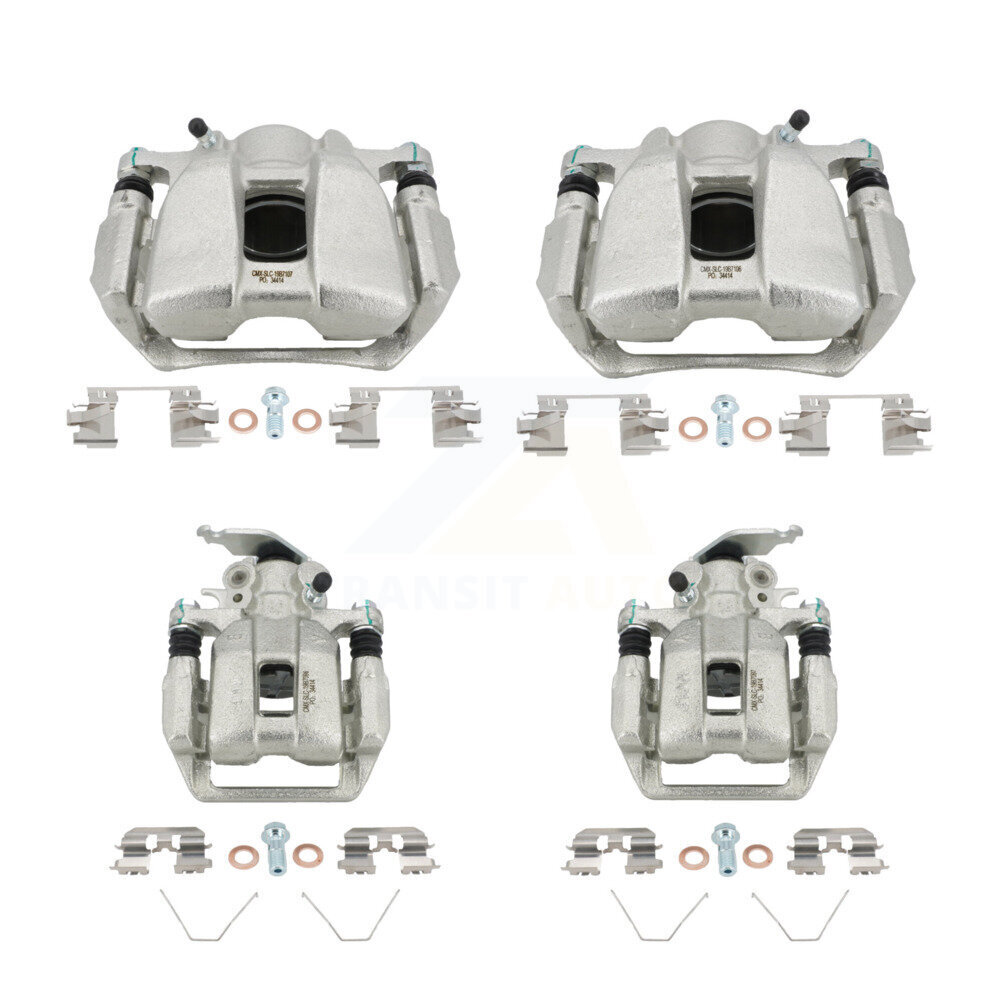 Front Rear Disc Brake Caliper Left Right Side (Driver Passenger) Kit For Honda Accord KBC-100505