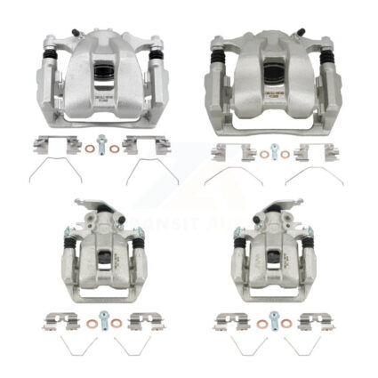 Front Rear Disc Brake Caliper Left Right Side (Driver Passenger) Kit For Honda Accord KBC-100506