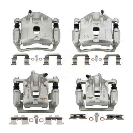 Front Rear Disc Brake Caliper Left Right Side (Driver Passenger) Kit For Hyundai Elantra KBC-100558
