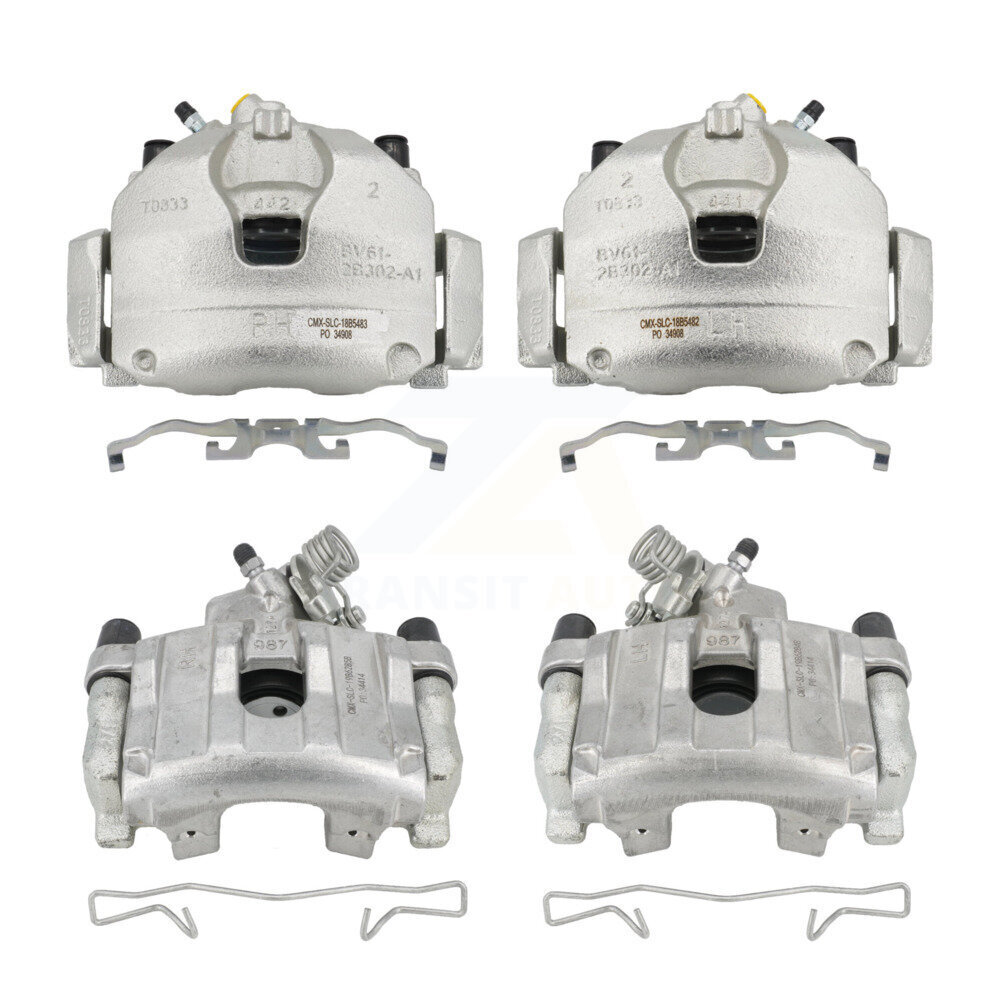Front Rear Disc Brake Caliper Kit For 2013-2018 Ford Focus ST With 320mm Diameter Rotor KBC-100579