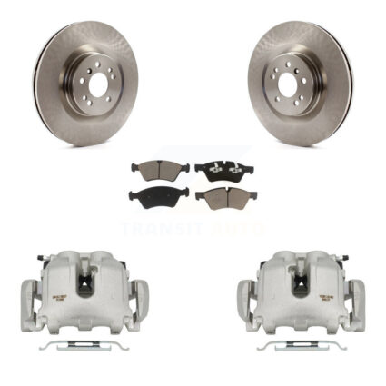 Front Disc Brake Caliper Rotors And Ceramic Pads Kit For Mercedes-Benz ML350 R350 KC8-100178C