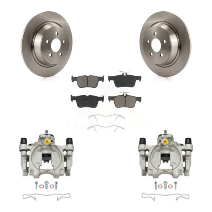 Rear Disc Brake Caliper Rotor And Ceramic Pad Kit For Ford Edge Lincoln MKX Nautilus MKZ KC8-100667C