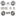 Front Rear Disc Brake Caliper Rotor And Ceramic Pad Kit (10Pc) For Honda Civic Acura ILX KC8-101088C
