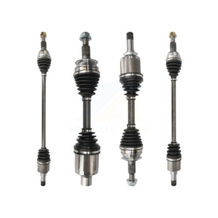 Front Rear CV Axle Drive Shaft Kit For Chevrolet Equinox GMC Terrain Primary Design KCV-100179