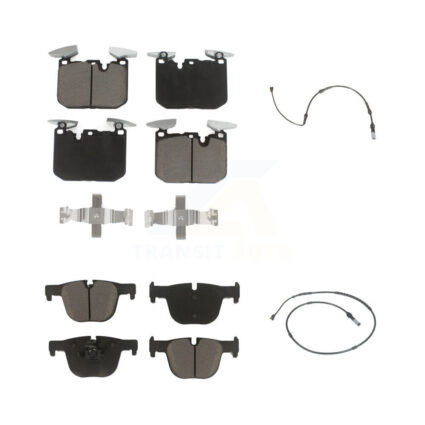 Front Rear Ceramic Brake Pads Wear Sensor Kit For BMW 435i xDrive 440i Gran Coupe 340i GT KCW-100017