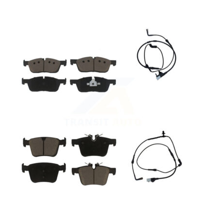 Front Rear Ceramic Disc Brake Pads And Wear Sensors Kit For Land Rover Range Evoque KCW-100091