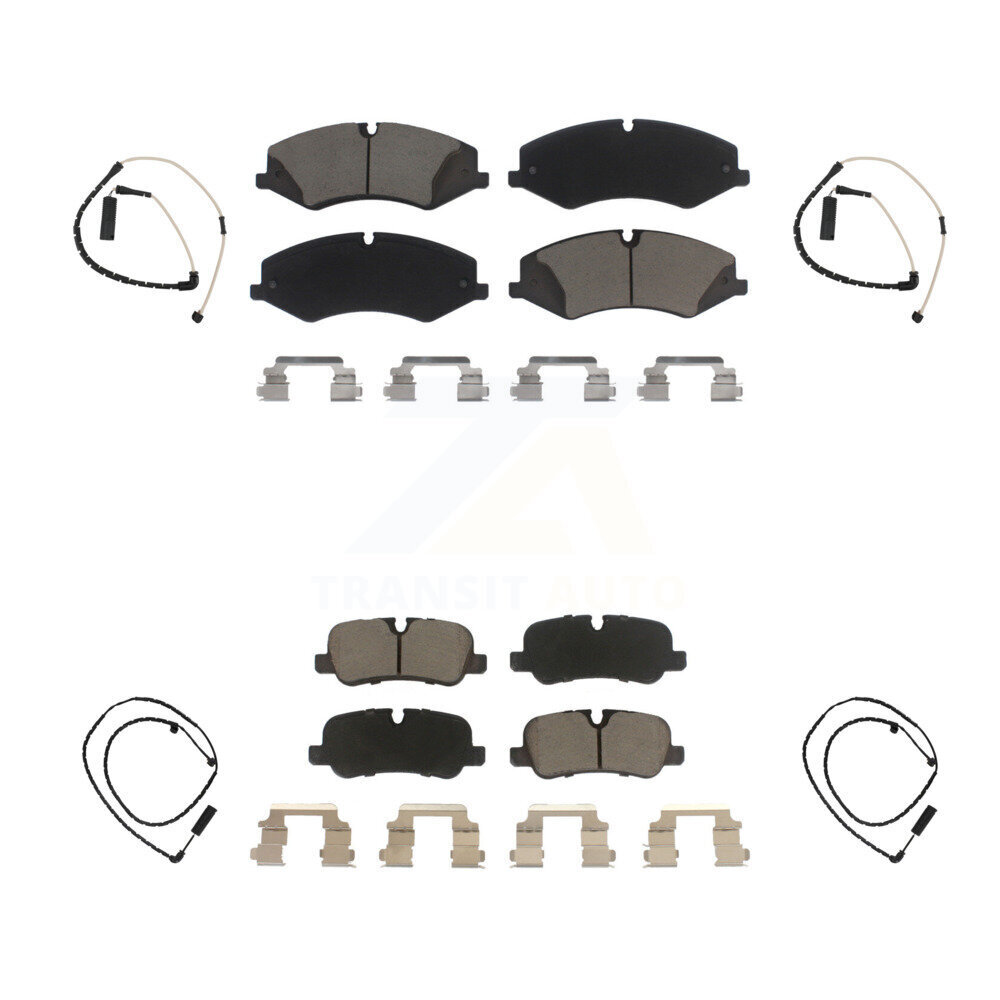 Front Rear Ceramic Brake Pad Wear Sensor Kit For Land Rover Range with B6 Level Armouring KCW-100180