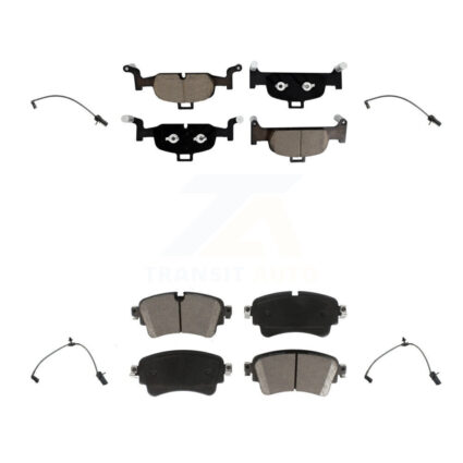 Front Rear Ceramic Brake Pad And Wear Sensor Kit For Audi A4 Quattro A5 Sportback allroad KCW-100280