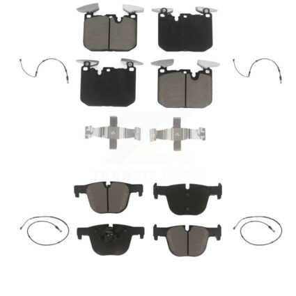 Front Rear Ceramic Brake Pads Wear Sensor Kit For BMW 435i xDrive 440i Gran Coupe 340i GT KCW-100296
