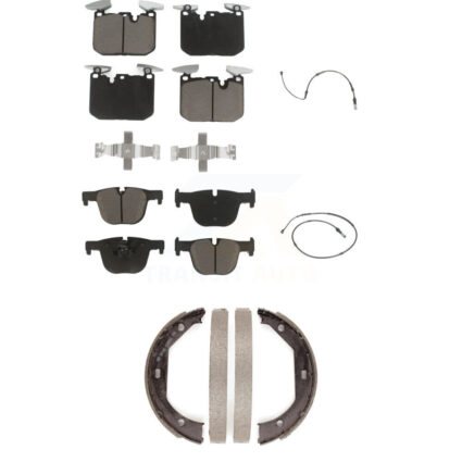 Front Rear Ceramic Brake Pad Wear Sensor Kit (5Pc) For BMW 435i xDrive 440i Gran Coupe GT KCW-100351