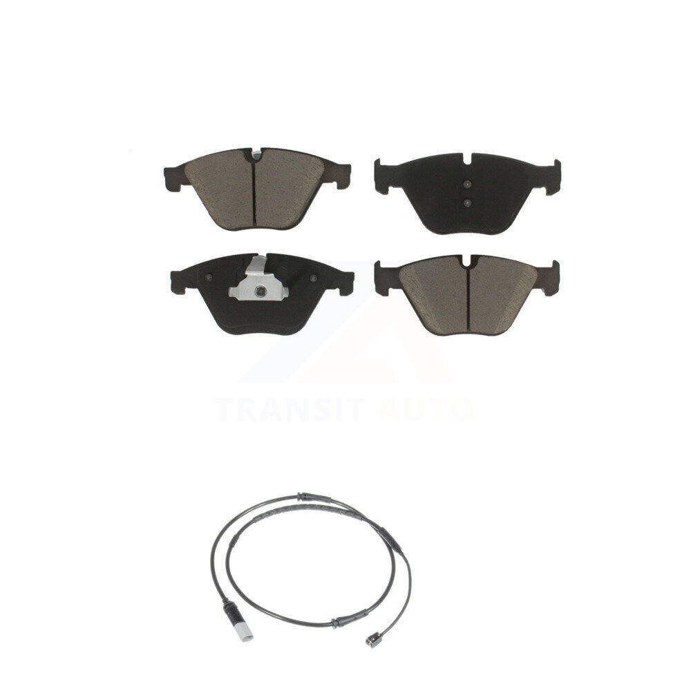Front Ceramic Brake Pad & Wear Sensor Kit For BMW 535i 640i Gran Coupe xDrive 528i 535d 5 KCW-100450