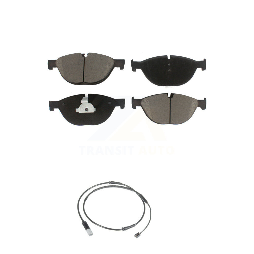 Front Ceramic Brake Pads Wear Sensor Kit For BMW 650i xDrive Gran Coupe 550i 750i 535i GT KCW-100509