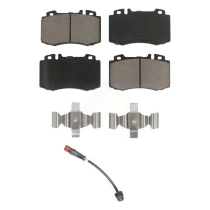 Front Ceramic Disc Brake Pads And Wear Sensors Kit For Mercedes-Benz SL500 SLK55 AMG KCW-100518