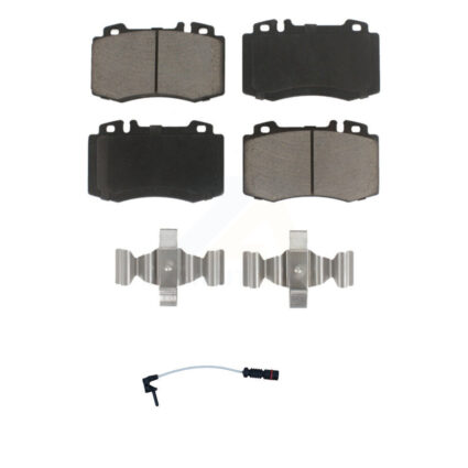 Front Ceramic Disc Brake Pads And Wear Sensors Kit For Mercedes-Benz ML500 ML55 AMG KCW-100519
