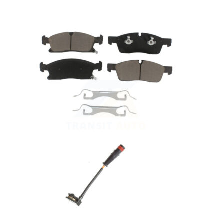 Front Ceramic Disc Brake Pads And Wear Sensors Kit For Mercedes-Benz ML350 GLE350 GLE400 KCW-100565